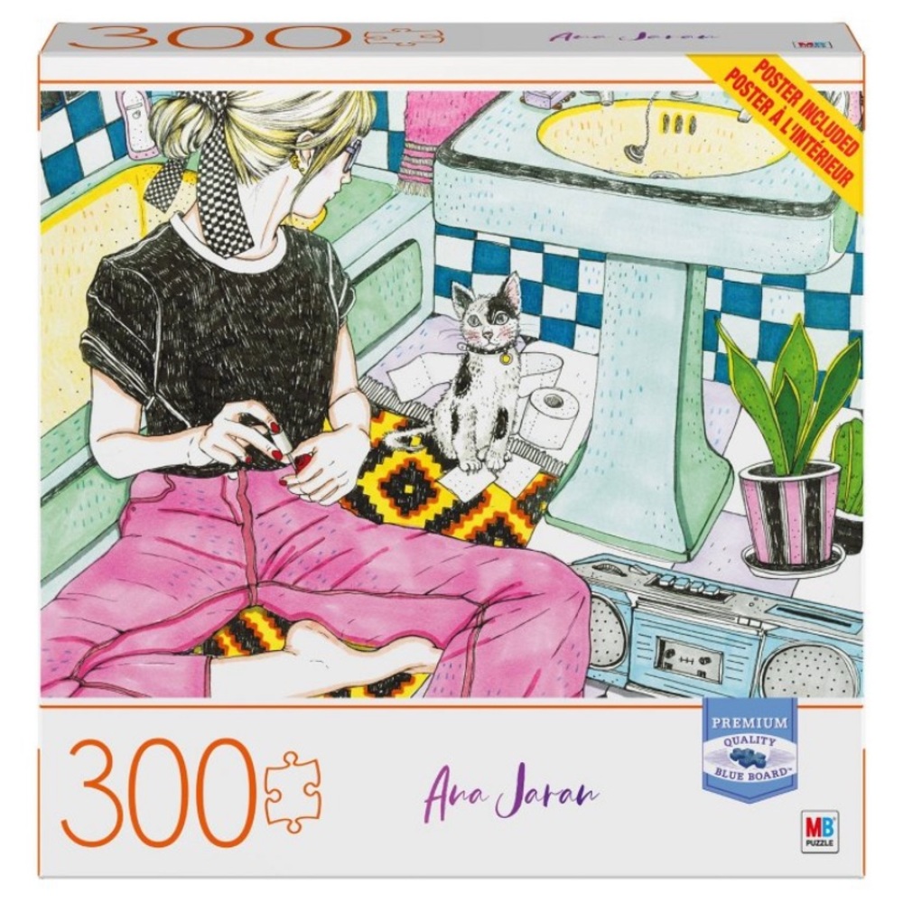 Milton Bradley 300 pc Me Time puzzle - Picture 1 of 3